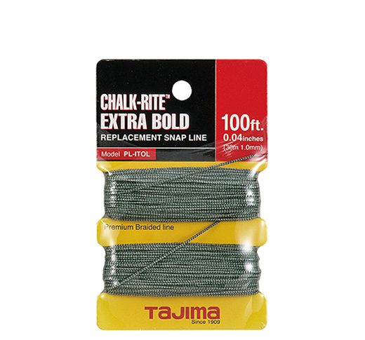 Tajima CR202B-P Chalk Rite II Contractor Grade Ultra Thin Chalk Line 