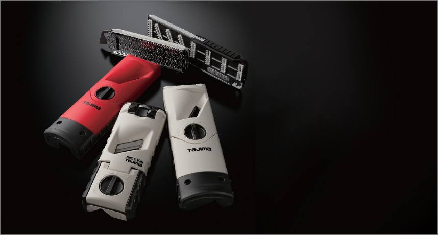 TAJIMA VR-101R VR-Series -- Fixed-Blade, one-piece knife, 3 x V-REX™ blades  - Blister-Card