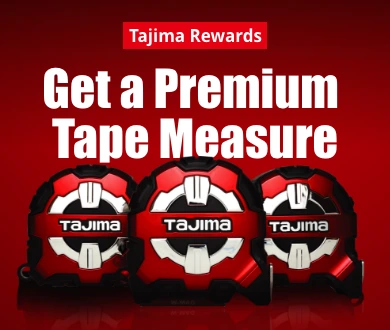 Tajima Rewards: Get a Premium Tape Measure