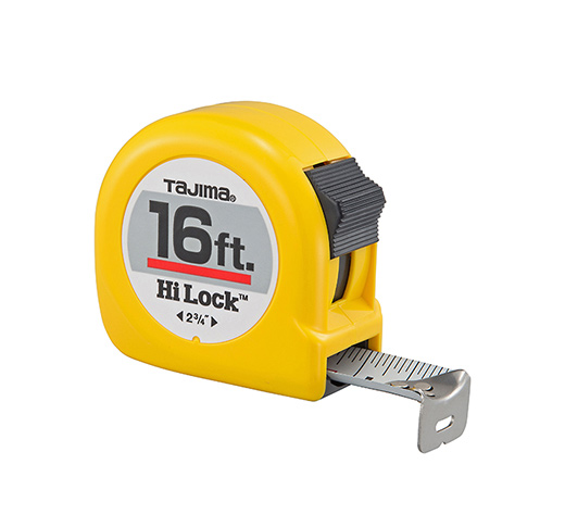 Tajima HL-25BW Hi-Lock 25 Standard scale 25 ft. x 1 in. Tape Measure