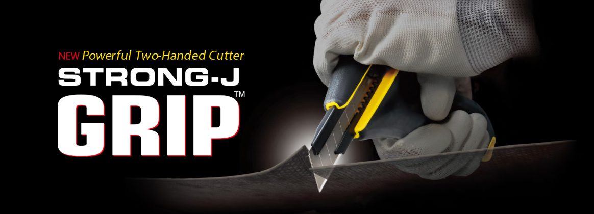 Powerful Two-Handed Cutter Strong-J Grip Banner