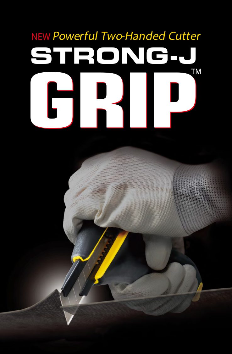 Powerful Two-Handed Cutter Strong-J Grip Banner